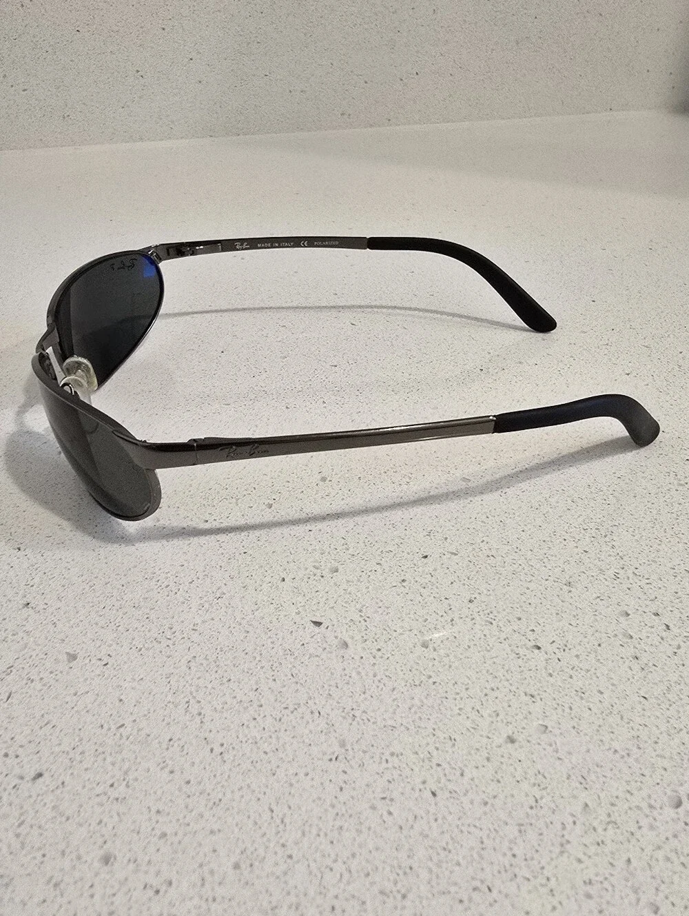 Vtg Ray-Ban Polarized Vintage Men's Flight Wrap Sunglasses
